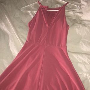 mauve pink dress